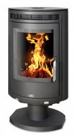 Печь-камин Arktis 8 с вращающимся корпусом, цвет - черный (ABX)