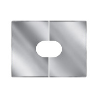 Фланец разрезной 21/32º без изол 720х820 на трубу V50R (AISI-304/0,5) d-104/200 (Вулкан)