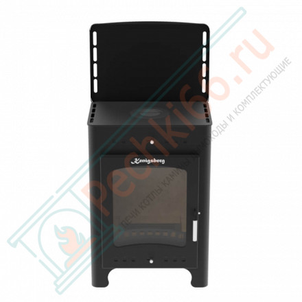 Печь-камин Kenigsberg 9, с плитой (Протопи) до 70 м3