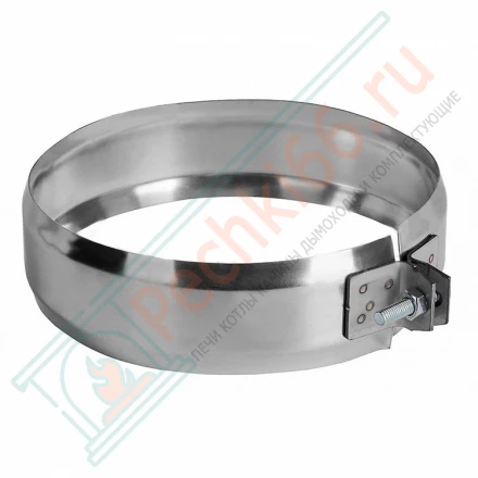 Хомут соединительный на трубу без изол (AISI-321/0,5мм) d-300 (Вулкан)