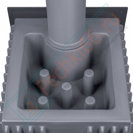 Печь для бани Гефест Гром 30 (П2) в облицовке Президент 980/40 Змеевик (ТехноЛит)