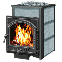 Чугунная печь для бани Легенда 22 205 Талькохлорит (Везувий) до 24 м3