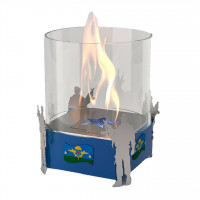 Биокамин сувенирный "ВДВ" М (LuxFire)