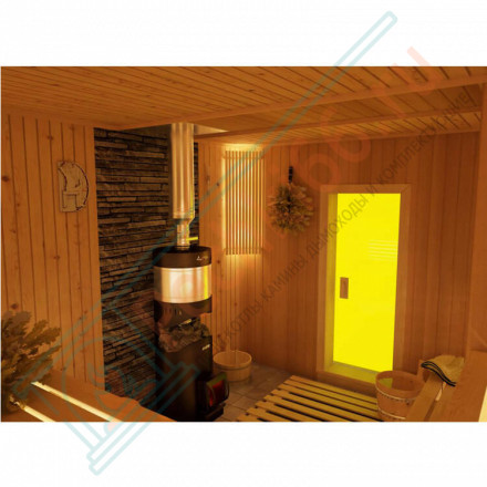 Печь для бани Aurora 160 Trio long black (Grill’D)