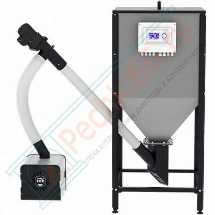 Пеллетная горелка Fox 25 с бункером 800 л (Zota)