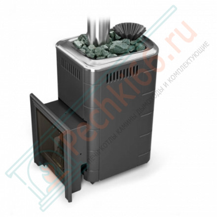 Печь для бани Таймыр 2017 Inox БСЭ ЗК антрацит (T.M.F) до 18 м3