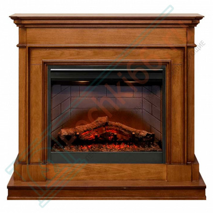 Каминокомплект Newport - Орех с очагом Symphony 26'' DF2608-INT