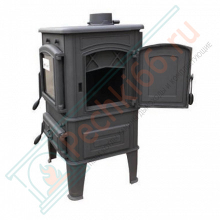 Чугунная печь-камин MAGMA COOK, SIDE DOOR (Ferguss) до 250 м3
