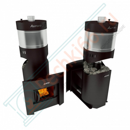 Печь банная Aurora 160 Trio window black (Grill’D)
