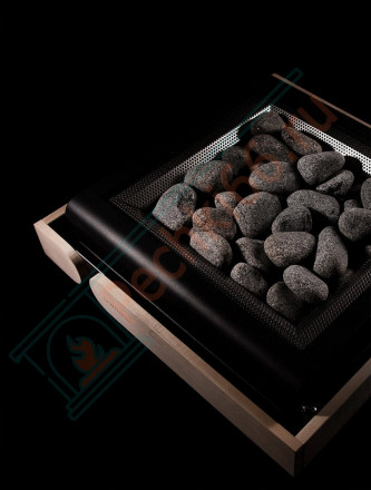 Электрокаменка Concept R Black, 9 kW (Sentio by Harvia)