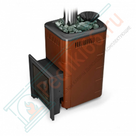 Печь для бани Таймыр 2017 Inox БСЭ ЗК терракота (T.M.F) до 18 м3