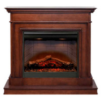 Каминокомплект Newport - Темный дуб с очагом Symphony 26'' DF2608-INT