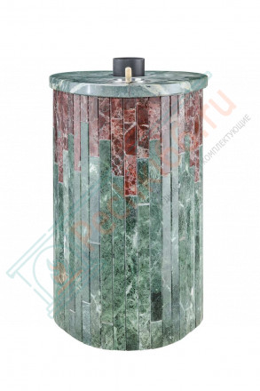 Дровяная банная печь Ферингер ОПТИМА "Змеевик + Россо Леванте" до 28 м³