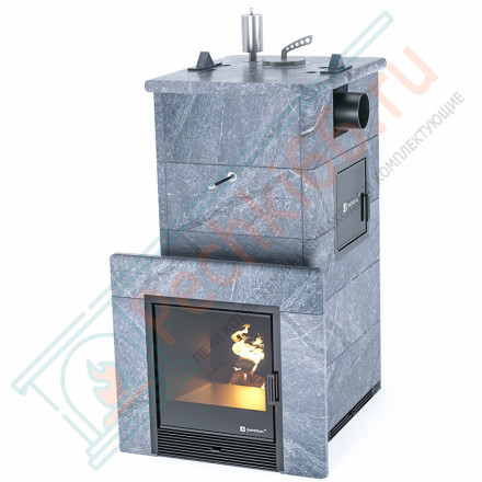 Печь для бани Сочи-М2 в талькохлорите с боковым подключением (ИзиСтим)