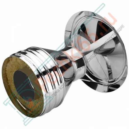 Зонт V50R с изол (AISI-321/0,5-ОЦИНК-RAL/0,5) d-120/220 (Вулкан)