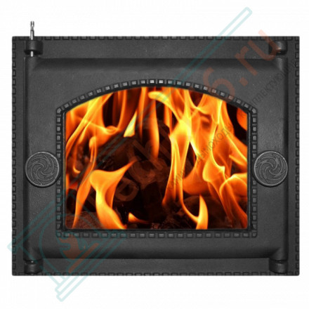 Дверка топочная ДТ-6АС со стеклом окрашенная (Рубцовск-Литком)