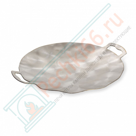 Садж сковорода нержавеющая с цельными ручками 300 мм.