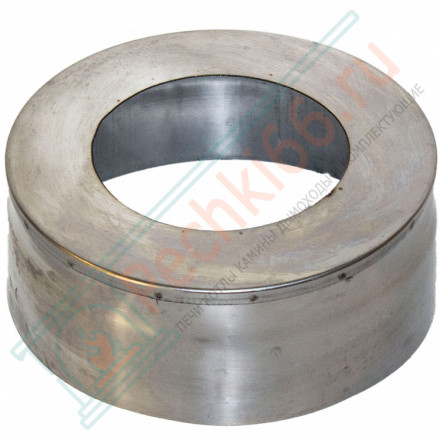 Заглушка с отверстием (НЕРЖ-439/0,5) d-200/280 (УМК)