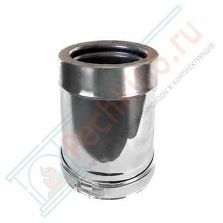 Сэндвич труба для дымохода L=250 (AISI-316L/0,5-AISI-304/0,5) d-250/300 (Craft-GS-25)