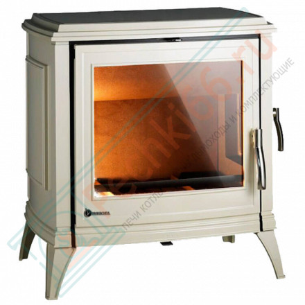 Печь-камин SEDAN L эмаль слоновая кость (INVICTA)
