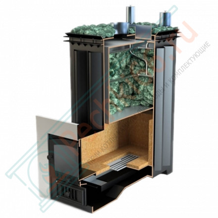 Печь для бани Домна-45К (ИзиСтим)