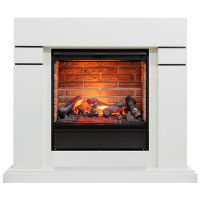 Каминокомплект Lindos - Алебастр с очагом Engine 56-600 BB