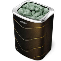 Электрокаменка Примавольта 9, цвет "черная бронза"  (T.M.F) до 12 м3