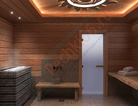 Электрическая банная печь Sangens W20B Brick