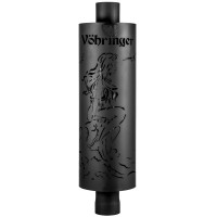 Дымоход с регистром Русалка, D115мм, L1м, Антик (Feringer)