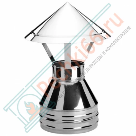 Зонт V50R с изол (AISI-321/0,5-ОЦИНК-RAL/0,5) d-160/260 (Вулкан)