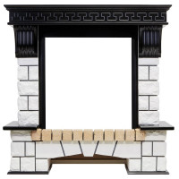 Портал Pierre Luxe - Венге / Белый (Высота 990мм)