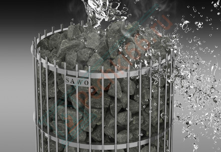 Электрокаменка ORION ORN-90NS-G-P, 9 kW (Sawo)