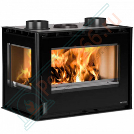 Каминная топка INSERTO 70 CRYSTAL ANGOLO, стекло слева (La Nordica)