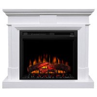 Каминокомплект электрический Coventry - Белый с очагом Symphony 26'' DF2608-INT (Dimplex)