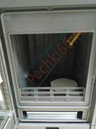 Чугунная печь-камин Vesta, коричневая (Plamen)