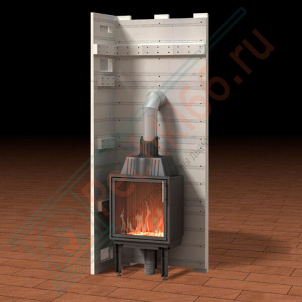 Огнезащитная плита из силиката кальция 1000x610x100 мм (ИзолМакс)