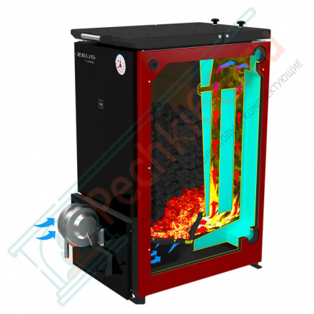Котел твердотопливный ZEUS Turbo 20 (Термокрафт) 20 кВт