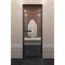 Стеклянная дверь DoorWood «Хамам Прозрачная» в черном профиле 2000х800 (по коробке) Стеклянная дверь DoorWood «Хамам Прозрачная» в черном профиле 2000х800 (по коробке)