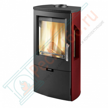 Печь-камин Wikantica, Бордовый (Thorma) до 190 м3