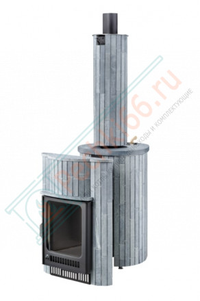 Дровяная печь для бани Ферингер Малютка ПФ "Талькохлорид наборный" до 18 м³