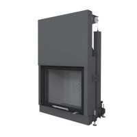 Каминная топка F 750G, серый шамот (Stav)