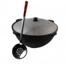 Узбекский чугунный казан плоское дно 10 л. (Наманган DAVR METALL) Узбекский чугунный казан плоское дно 10 л. (Наманган DAVR METALL)