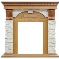 Портал Dublin - Дуб / Сланец белый (Высота 975мм)