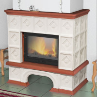 Облицовка Ритм 700, белый, терракотовый (Мета)