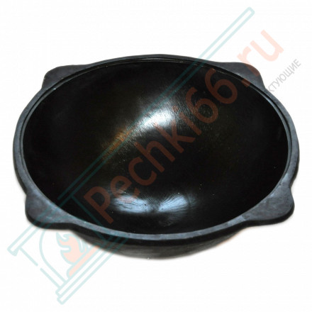 Узбекский чугунный казан плоское дно 12 л. (Наманган DAVR METALL)