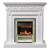 Каминокомплект Valletta - Белый (Ширина 1040 мм) с очагом Cavendish