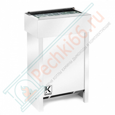 Электрокаменка Karina ECO горизонтальный в камне змеевик (KARINA) до 4 м3