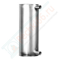 Бак регистр на трубу (НЕРЖ-430/1,0мм) 4 л, d-120 (Термопромек)