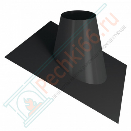 Кровельный элемент 21°/32° на трубу с изол V50R (ОЦИНК-RAL/0,5) d-120/220 (Вулкан)