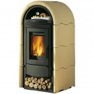 Печь-камин с духовкой Stefany Forno, цвет бежевый (La Nordica)